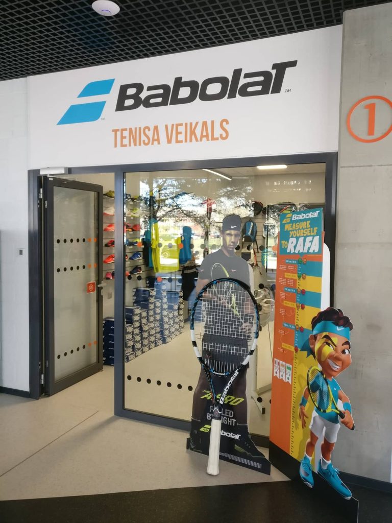 tenisa veikals Liepājā